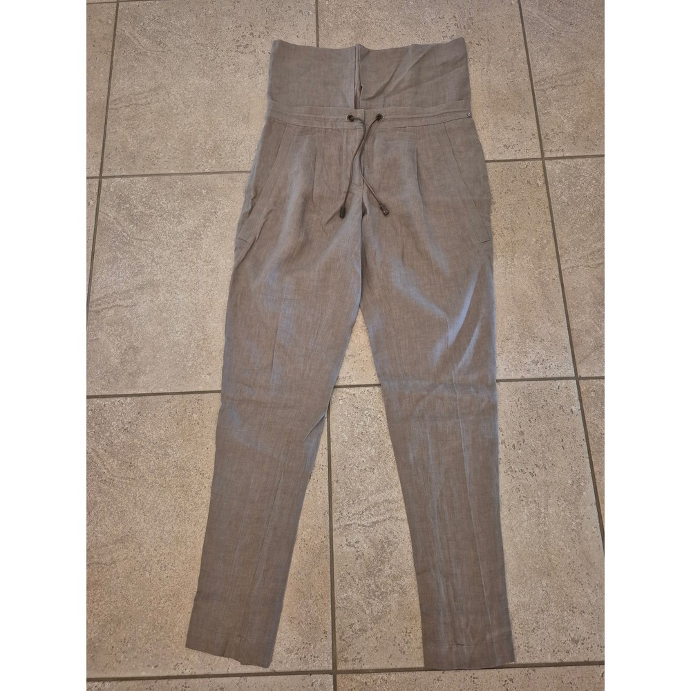 Brunello‎ Cucinelli Women Dress Pants - 100% Linen - Size: 6 - Picture 2 of 10